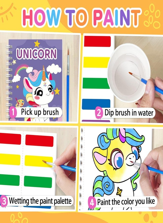 SOCOLER 24 Water Coloring Books for Kid Party Favors 3-5, Bulk Mini Water Painting Book for Toddlers Ages 4-8, Paint with Water Books for Boys and Girls - Image 3